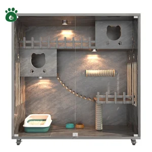 Luxury Model Pet Furniture Cat Solid Wood House