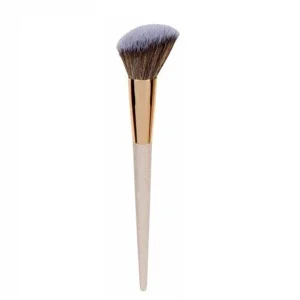 Eco-friendly Wheat Straw Handle Make up Brushes and Single Blush Brushes for Face