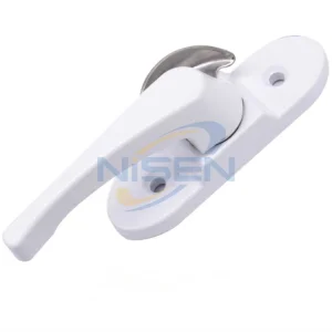 Nisen Cl02 UPVC Window Crescent Lock Door Handle Sliding Moon Lock Aluminum Zinc Hardware Accessories