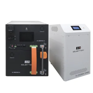 48V 628Ah MB56 Battery Box Standing/Stackable DIY Kit with JK V19 300A BMS Circuit breaker+Class T fuse for EVE MB56 DIY Box