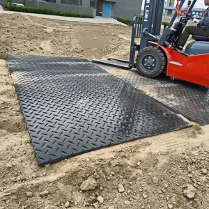 Water &amp; Chemical Resistance HDPE Plastic Sheet Temporary Ground Mats