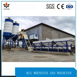 China Factory Price 35m3/H Twin Shaft Concrete Mixer Batching Plant for Sale