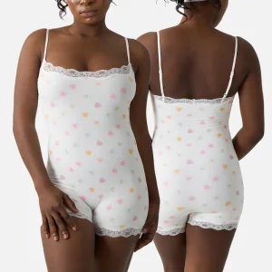 Nylon Spandex Lace Bodysuit