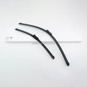 Tesla Model 3 Model Y Model S Car Accessories Natural Rubber Windshields with Soft Flat Wiper Blades Direct From Manufacturer