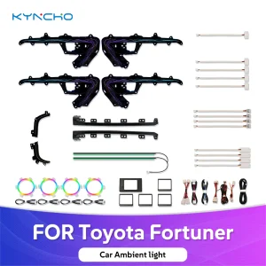 For Toyota FORTUNER LED Car Ambient Light Friendly Symphony Changing Enhanced Interior Visibility Automotive Ambient Lighting