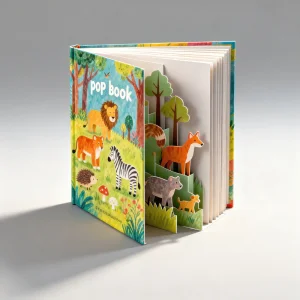 Custom Baby Book Printing Hardcover Spot UV Offset Printing