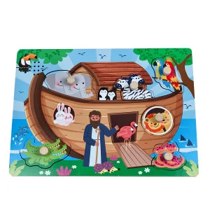 Animal Shaped Montessori Wooden Puzzle