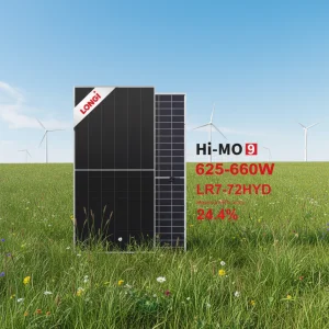 660W Solar Panel LONGi Hi-MO 9 High Efficiency PV Module for Utility Scale Solar