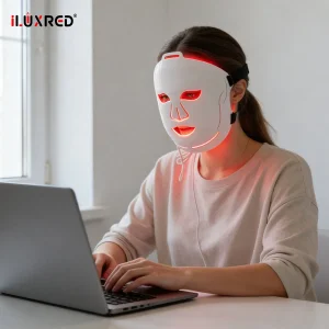 OEM ODM Manufacturer Customization Clinical Liquid Silicone 5 Colors 460nm 590nm 633nm 830nm 1072nm LED Red Light Therapy Mask LED Beauty Facial Mask Device
