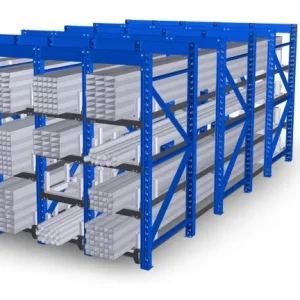 Steel Heavy Duty CE Certified Powder Coated Corrosion Protected Storage Shelving Racking Roll Cassette Honeycomb Rack for Long