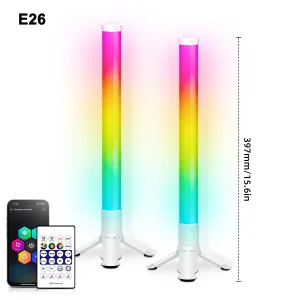 HOT Modern Living Room LED Smart Atmosphere Table Lamp OEM Bedroom Corner Multicolor Music Desktop Lamp