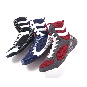 New Professional Comfortable Boxing Shoes High-Quality Leather IRON PUNCH INDUSTRIES