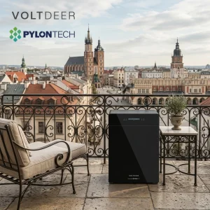 VOLTDEER All-in-One Balcony Solar System Plug &amp; Play Compact Residential Energy Storage Small Home Apartment Use