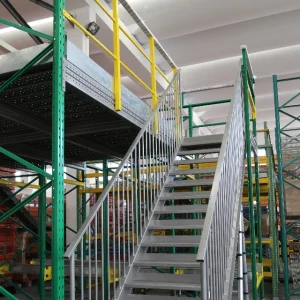 Heavy-Duty Warehouse Storage Racks High-Capacity Steel Platform Racks for Logistics Centers CE Certified
