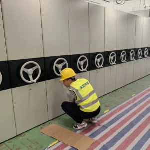 Compact Mobile Shelving System