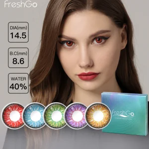 Free Sample Freshgo NONNO Eye Lens Lenses Eye Color Lenses Contact Lenses Korea Lentillas De Colores Lentille Oculaire  for Eyes