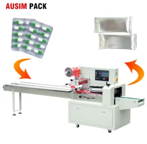 Fully Automatic Tablet Packaging Machine Aluminum Sheet Packaging Horizontal Packaging Machine Small Tablet Packaging-350
