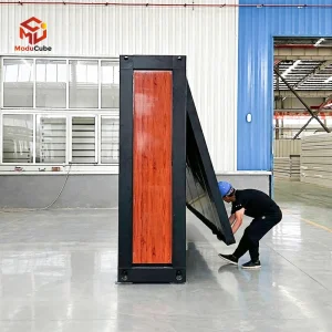 Moducube 20ft Mini Expandable Container House Casa Portable Shop Rumah Tinyhouse Folding Tiny Prefab House