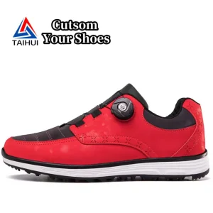 Autumn Mens Golf Shoes Non-slip Breathable Casual