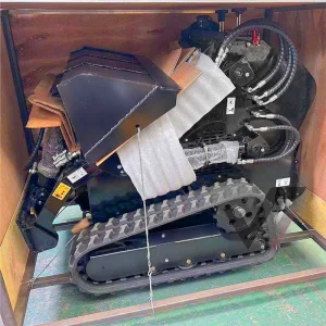 Free Shipping Mini Skid Steer Loader Operating Weight 380kg 480kg 23HP 27HP Mini Tracked Skid Steer Loader with Bucket Attachment for Sale