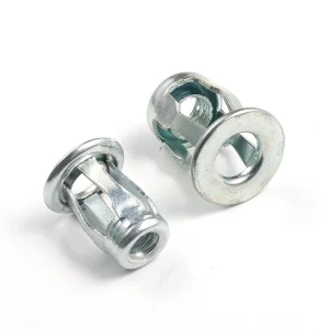 WXSNY Heavy Duty Steel Jack Nuts Petal Rivet Nuts M4 M5 M6 M8 for Thin Plastic Wood Plate Fastening Hardware Factory