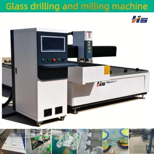 CNC Smart Glass Milling Machine Automatic Routing Processing