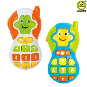 Amazon Wholesale Baby Smart Learning Phone Toys with Lights and Sound for Toddlers &amp; Kids