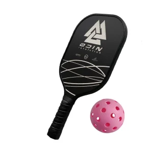 Pala de pickleball Uniker de carbono completo con superficie de PTFE y agarre de confort acolchado