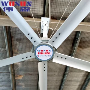 11FT 3300mm Internal Pmsm Industrial Big Ass Ceiling Fan Hvls Fan