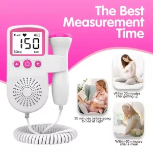 Ultrasound Fetal Dopplers Home Medical Portable Fetal Heart Rate Detection Monitor