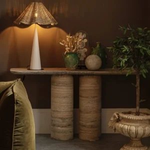 Starround Square/Oval Italy Arabescato White Marble Dining/Coffee Table/Side Table/Console Table/End Table for Hotel Home Restaurant Living Room Stone Furniture