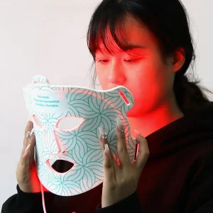 LED Light Therapy Silicone Face Mask 4 Colors