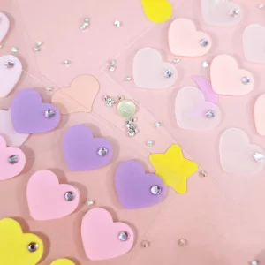 Manufacturer Flower Acne Patch Pink Diamond Pimple Patch OEM Hydrocolloid Blemish Cover