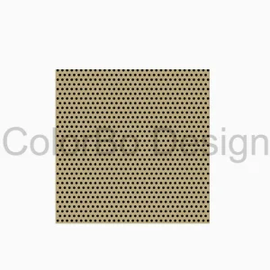 Stylish Perforated Wood Panels for Acoustic Sound Control