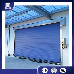 Cold Storage Freezer Room High Speed Fast Overhead Rapid Roll up Door