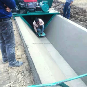 Automatic Canal Ditch Forming Machine-Slipform Concrete Ditch Maker for Roadside Drainage&amp;Farm Irrigation