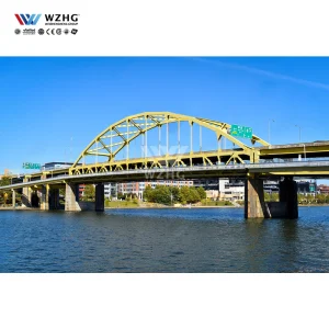 Rockville Bridge Prefabricated Steel Bridges Pipe Prefab Pre Pratt Truss Portal Frame Portable