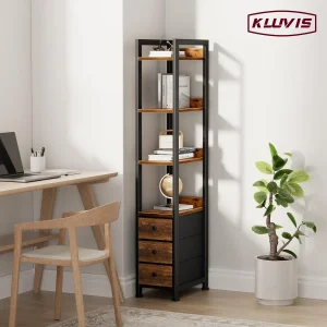 Bookcase with Reflective Bookshelf and Decorative Bookrack for Retail Stores Bookcase