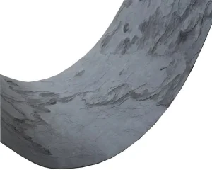 Mcm Flexible Tile Veneer Aluminum Fluted Wall Panel with Dull Luster Anti-Slip Sintered Stone Melamine Board for External Walls