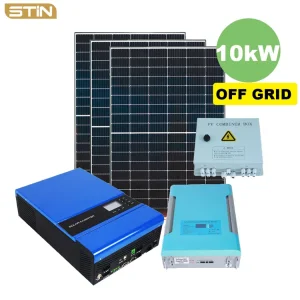 Sistemas de energía fuera de la red de alta rendimiento aprobados por ISO 10kw Kits de sistemas solares