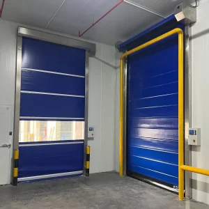 Cool Room Thermal Insulated High Speed Quick Action Roller Shutter Door for Cold Storage