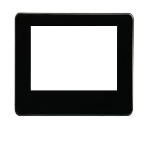 Multi-Function Panel Silk-Screen Printing Tempered Glass with Icon Buttons for Smart Appliances