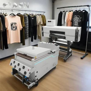 USA Warehouse 24" Dtf Printer Bundle with 2heads I3200 5colors Dtf Printer