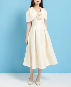 Womens Clothing Manufacturers Droma Summer Casual High Waist Fashion Unique Mature Evening Dresses 2025 Elegant Luxury Dress