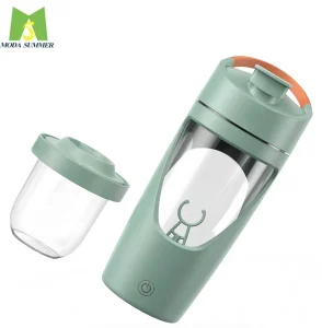 Botella mezcladora eléctrica portátil OEM Brands Tritan, tazas mezcladoras, tazas de café para batidos de proteínas y batidos de reemplazo de comidas