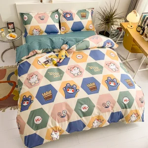 Wholesale Hotel Flower Pattern Home Reversible Prime Quality Bedding Sets