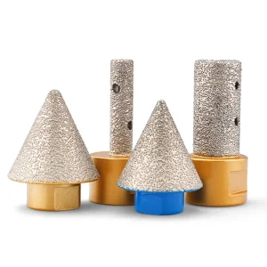 Diamond drill bits for tiles