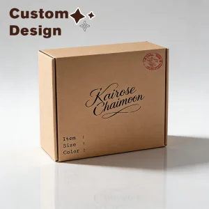 Custom Corrugated Box Logo Printing Corrugated Recyclable Packaging