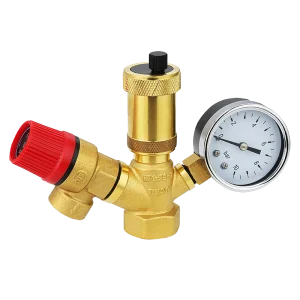 OEM Brass Boiler Parts Set with Vent Valve