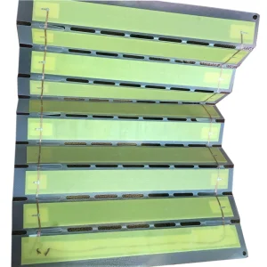 6V 11.5W Flexible Solar Panel 1000*80mm Custom Shape Lightweight Retractable Solar Curtain Blind Retractable Solar Curtain